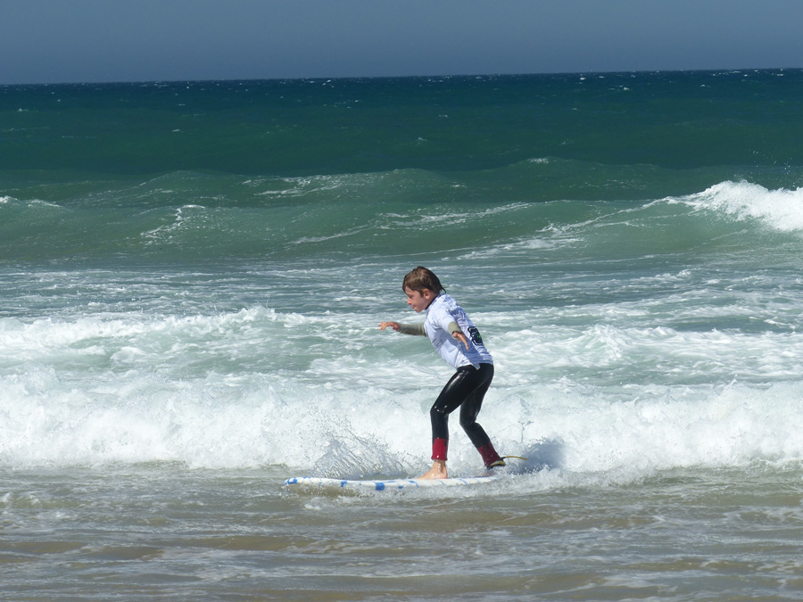 Surfen und Yoga mit Kind Portugal Retreat