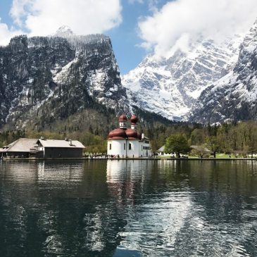 Bootfahren und Wandern am Königssee und Obersee in Bayern mit Kind